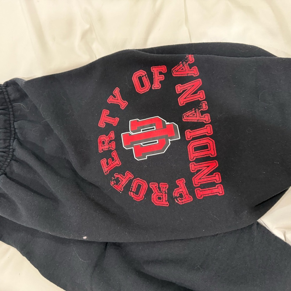 Indiana University Black Sweatpants